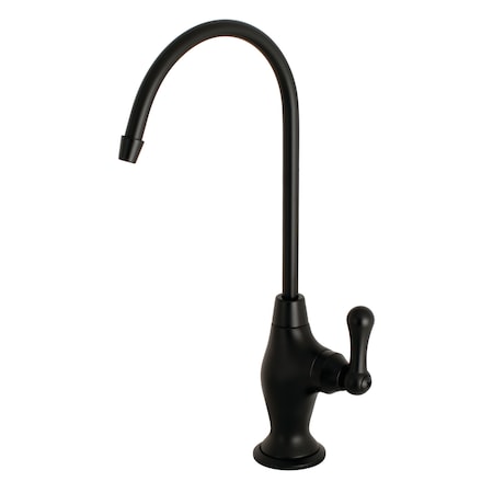 Kingston Brass Single Handle Water Filtration Faucet, Matte Black KS3190AL